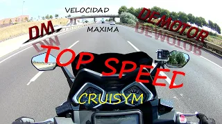 SYM CRUISYM 125/#TOP SPEED(velocidad máxima)