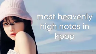 the most heavenly high notes in kpop