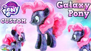 My Little Pony Custom Galaxy Pony Pinkie Pie DIY Crafts Tutorial Surprise Egg and Toy Collector SETC