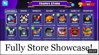 All New 29.0 Trophy Store Items Showcase - Bloons TD 6