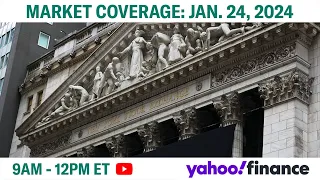 Stock market today: US stocks pop as Netflix results shine | January 24, 2024