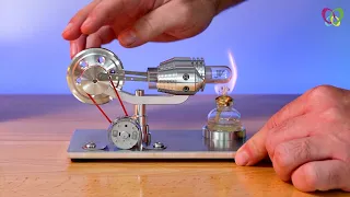 DjuiinoStar - Hot Air Stirling Engine