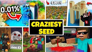 When Gamers Find Crazy Seeds in Minecraft 🤯 |  @TechnoGamerzOfficial