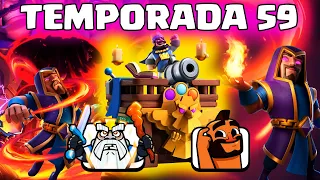 ¡NUEVOS EMOTES! TODO sobre la TEMPORADA 59 Sneak Peek Noticias Clash Royale Sergio1722