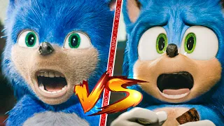 Sonic: The Hedgehog Old vs New Comparison