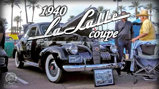 1940 LaSalle Coupe - very clean original, built in the Cadillac Factory