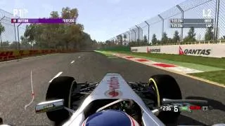 F1 2011 Australia Qualifying Laps