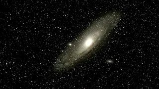 Andromeda galaxy zoom in 4K