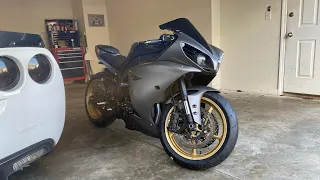 How to Paint Motorcycle Wheels (Yamaha R1)