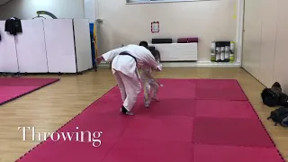 Jiu Jitsu  father and daughter