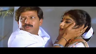 Village People Disturbing Vishnuvardhan Romance With Sithara | Halunda Thavaru Kannada Movie Part 2