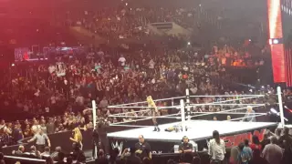 WWE Raw - Natalya Vs Charlotte (2) - Staples Center - 4/11/16 - Los Angeles, California