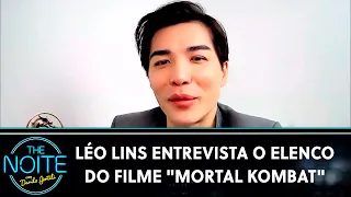 Léo Lins entrevista elenco de Mortal Kombat | The Noite (14/05/21)