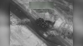 T72 being destroyed by USA battle of Kasham 2018