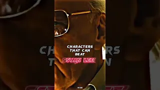 CHARACTERS THAT CAN BEAT STAN LEE | #shorts