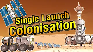 KSP: Planetary Colonisation in ONE Launch!