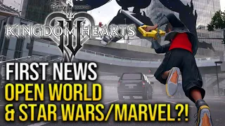 Kingdom Hearts 4 First Information - Open World, Star Wars & Marvel, New Visuals