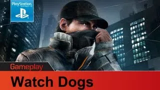 Watch Dogs 14 Minutes PS4 gameplay