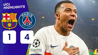 Barcelona vs PSG (1-4) | All Goals & Highlights | Champions League 23/24