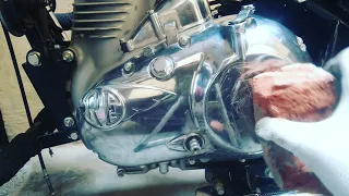 Royal Enfield | Remove Deep Scratches By Buffing | #mehrariderzz |