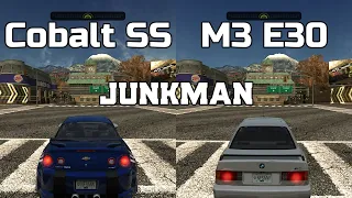 Chevrolet Cobalt SS vs BMW M3 E30 - NFS MW Redux V3 - WHICH IS FASTEST ?