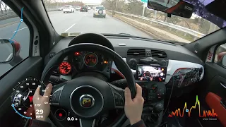 Abarth 500 Pov Drive