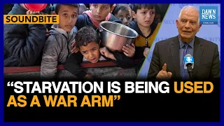 Starvation Is Being Used As A War Arm [In Gaza]: EU's Josep Borrell Fontelle | Dawn News English