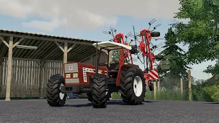 Continua la fienagione|Fiatagri 45-66-M115|Ellerbach 2.0 #3|Parte 2|Fariming Simulator 19|TIMELAPSE