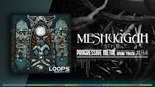 Progressive Metal Drum Track / Meshuggah Style / 130 bpm
