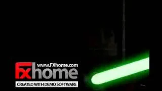lightsaber accident (must watch video!!!!)
