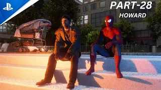 SPIDER-MAN 2 PS5 Gameplay Walkthrough Part 28 - HOWARD is back??? #spiderman2ps5 #sidemissions