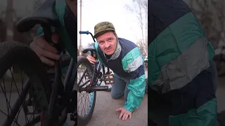 Высмеял красавицу за BMX . Девушка на БМХ