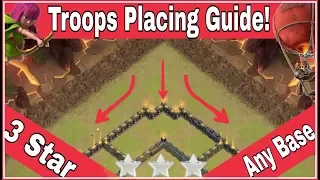 How To FUNNEL TROOPS In BATTLE To 3 STAR Any BASE Easily | Clash Of Clans HINDI