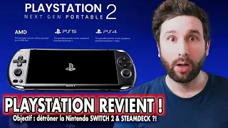 PSP 2 : LA NOUVELLE PLAYSTATION PORTABLE ARRIVE 😱 L'ANTI NINTENDO SWITCH 2 & STEAMDECK ?! 🔥