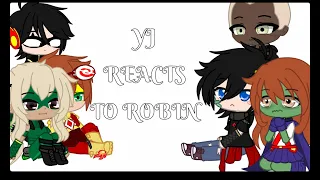 Young Justice reacts to Robin | Gacha Club | DCU | YJ | Angst | Fluff |