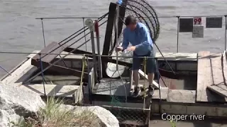 Fishing wheel - Copper River - Alaska June 2017