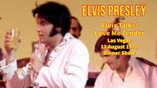 Elvis Presley - Elvis Talks/Love Me Tender - 12 August 1970, DS - Re-edited with Stereo audio