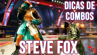 Dicas de combo com STEVE FOX (TEKKEN 7 PT-BR SEASON 3.33)