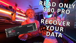 READ ONLY Samsung 980 Pro 2TB DATA RECOVERY