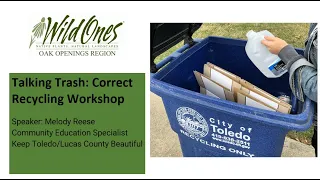 Talking Trash: Correct Recycling Workshop