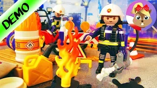 Playmobil KALENDARZ ADWENTOWY 2018 straż pożarna na budowie - otwarcie wszystkich 24 okienek!