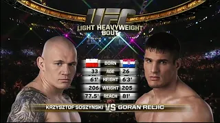 Krzysztof Soszyński vs Goran Reljic