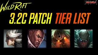 3.2C PATCH TIER LIST 3.2C 패치 티어리스트