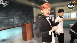 [ENG] 140308 [BANGTAN BOMB] Why are you shaking up my heart? - V show time!