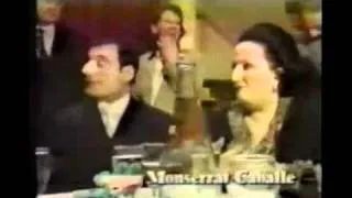 Montserat Caballe and Freddie Mercury  (rare interview in 1988)