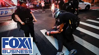 NYC police union vows to sue protesters who attack police officers