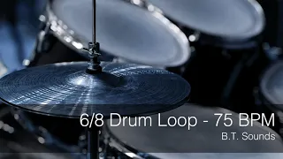 6/8 Drum Loop 75 BPM