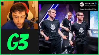 Caedrel Reacts To JANKOS, PERKZ & WUNDER Reunion On Team Heretics