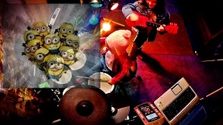 Pharrell - "Happy" | Despicable Me 2 | #Drumcover #Jamesphillipsmusic