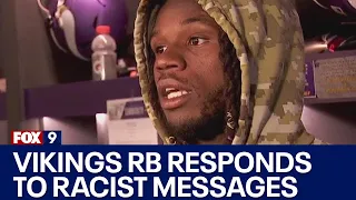 Vikings RB responds to racist messages